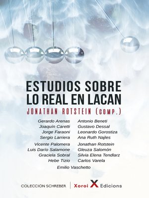 cover image of Estudios sobre lo real en Lacan